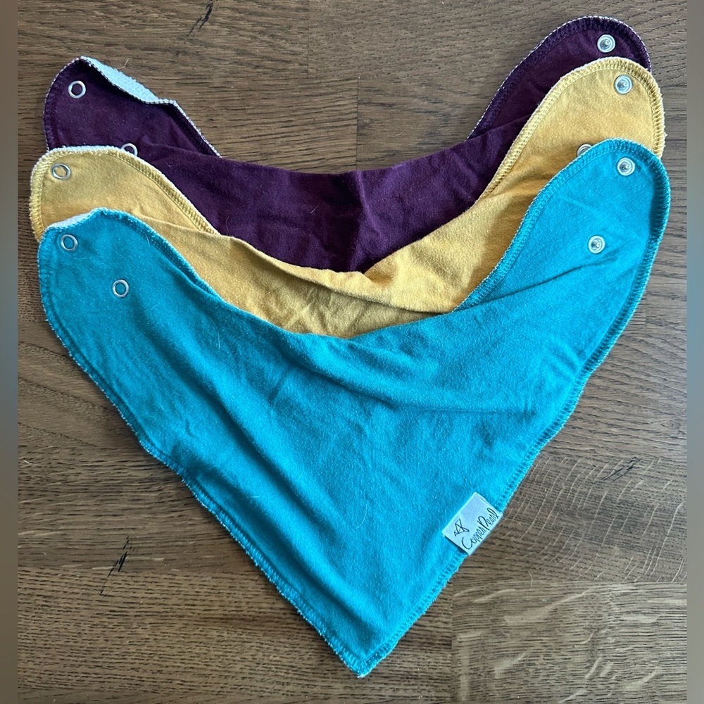 Copper Pearl bibs